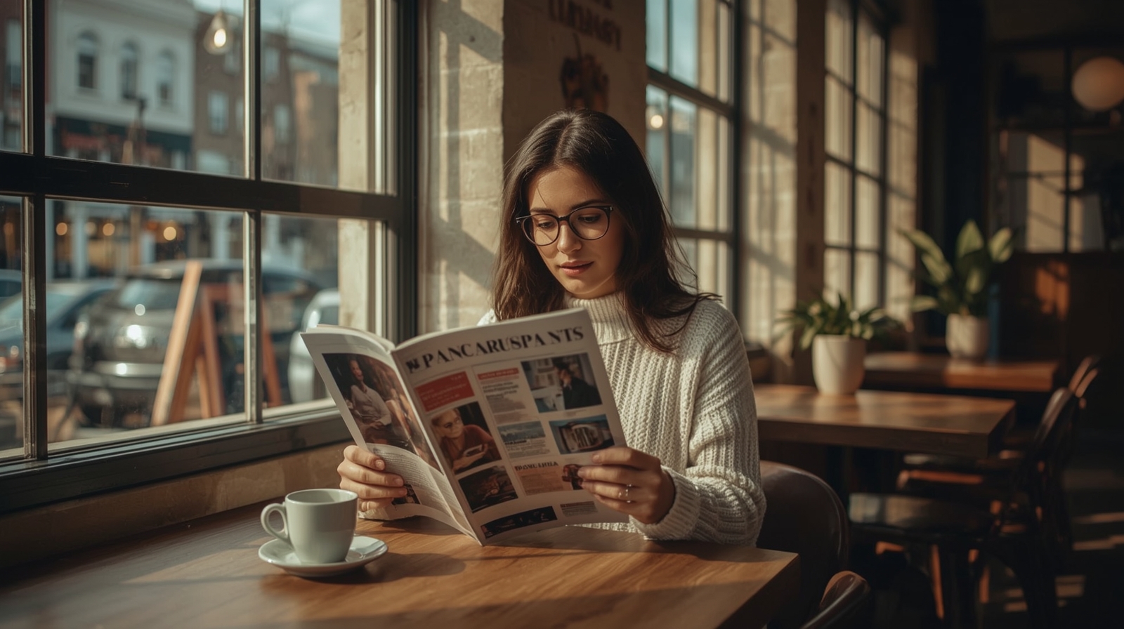 Sample Capitallearning magazine page showing educational financial content